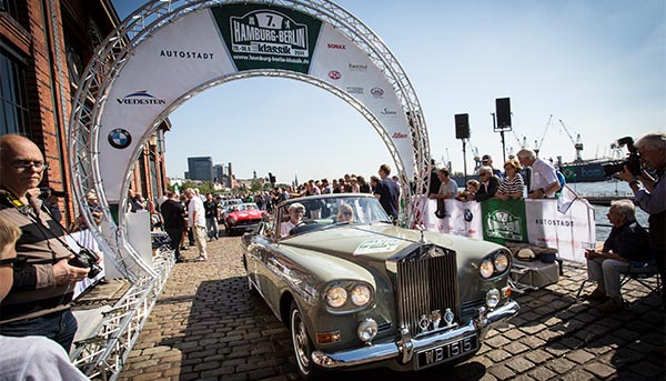 BMW Group Classic auf der Rallye Hamburg-Berlin 2014, Rolls-Royce Silver Cloud Drophead Coup