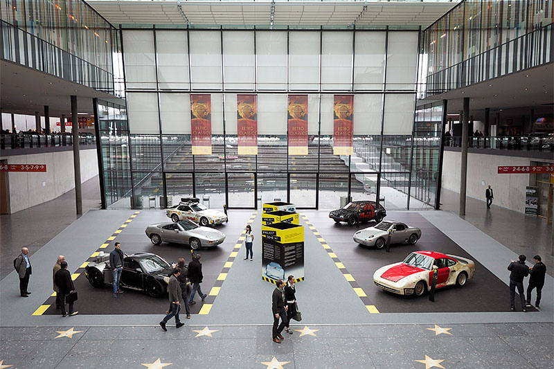 RetroClassics 2015: Porsche Ausstellung 'Projekt geheim'