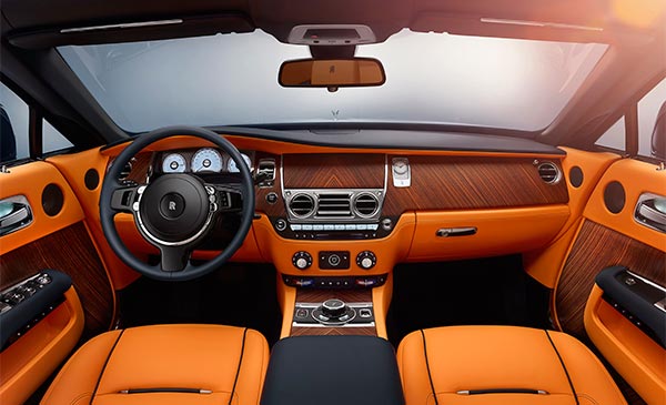 Rolls-Royce Dawn, Interieur vorne width=