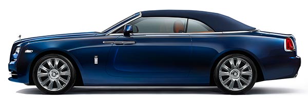 Rolls-Royce Dawn mit geschlossenem Verdeck width=