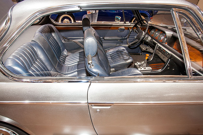 BMW 2800 CS, Blick in den Innenraum