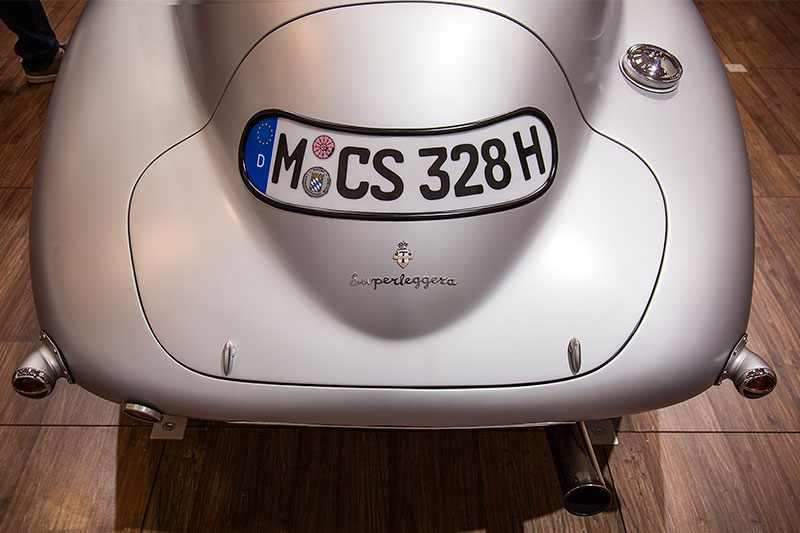 BMW 328 Touring Coup, Heck-Ansicht