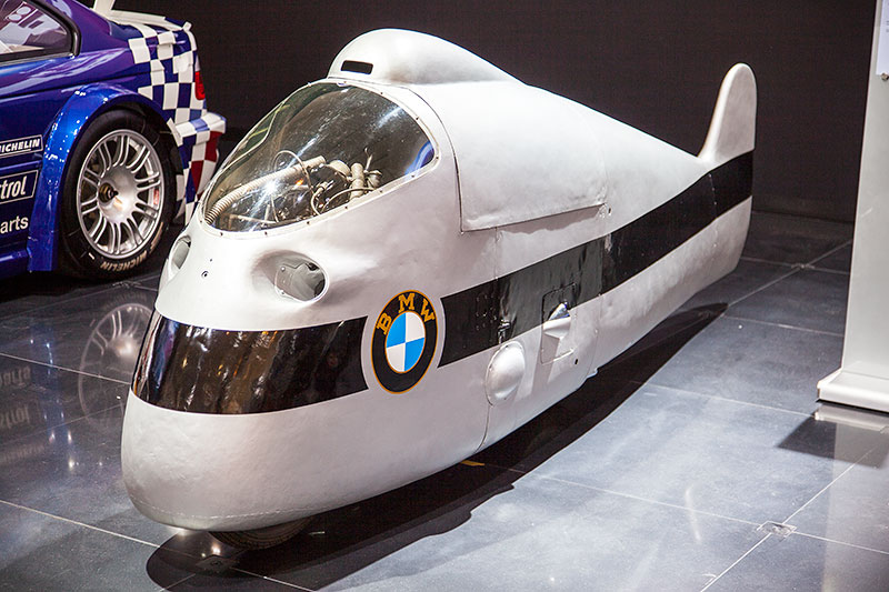 BMW 500 ccm Weltrekordgespann, 280,20 km/h schnell