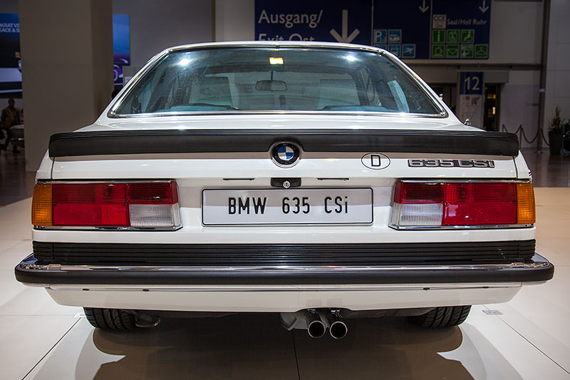 BMW 635CSi, lngste Modell-Laufzeit in der BMW Geschichte