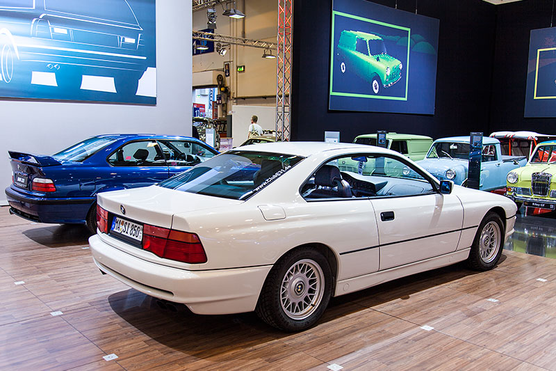 BMW 850i von Marcel Herbig auf der Techno Classica 2015