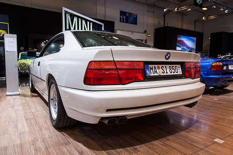 BMW 850i, serienmig mit 4-Gang-Automatik-Getriebe