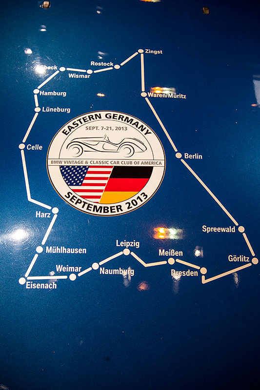 BMW Alpina Roadster Limited Edition (RLE), Beklebung der Motorhaube