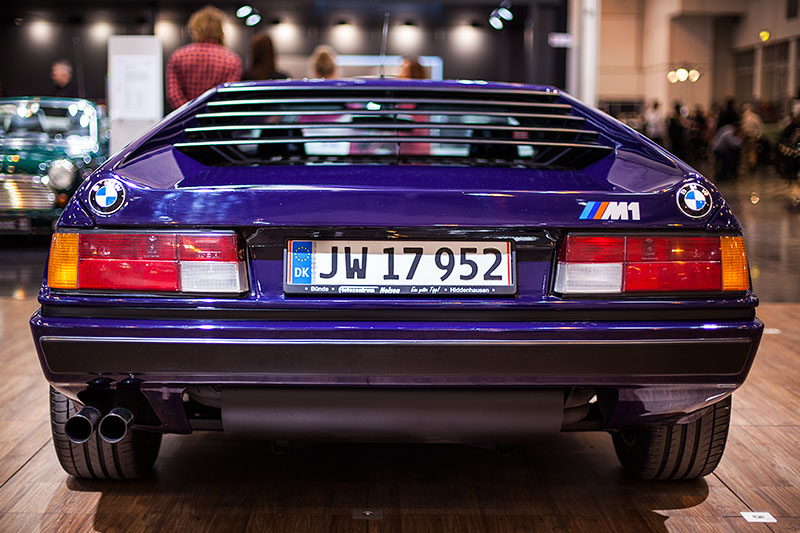 BMW M1 von Claes von Holten Lindholm aus D�nemark auf der Techno Classica 2015