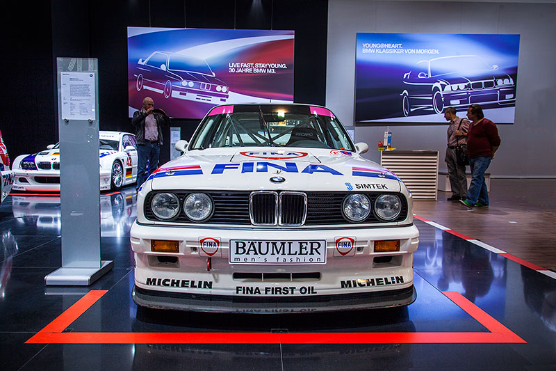 BMW M3 Gruppe A DTM 2,5, gefahren u. a. von Johnny Cecotto