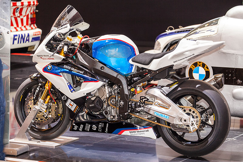BMW S 1000 RR Senior TT, mit 4-Zylinder-Motor, 220 PS, Hchstgeschwindigkeit ber 300 km/h