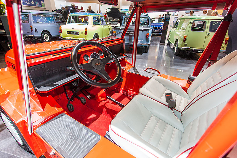 Mini Moke 25, Innenraum