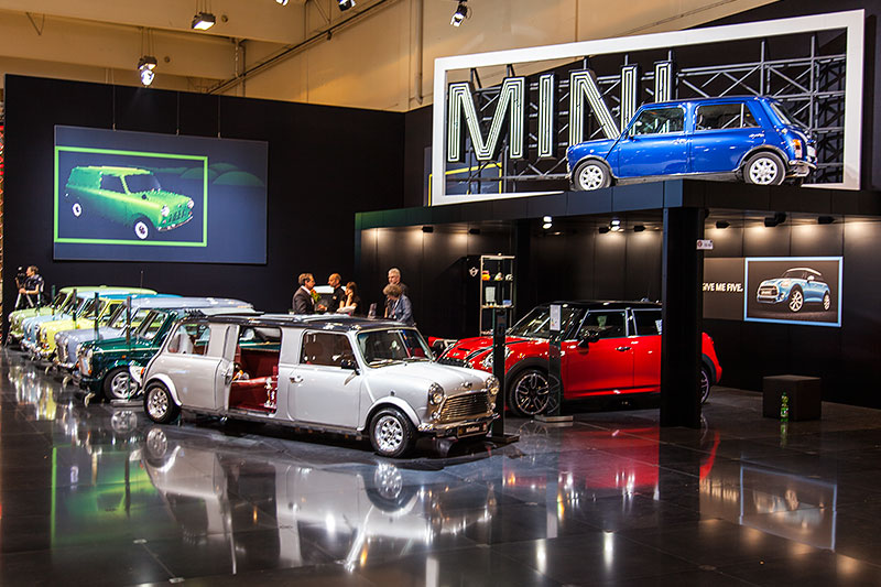 MINI Messestand auf der Techno Classica 2015 in Essen