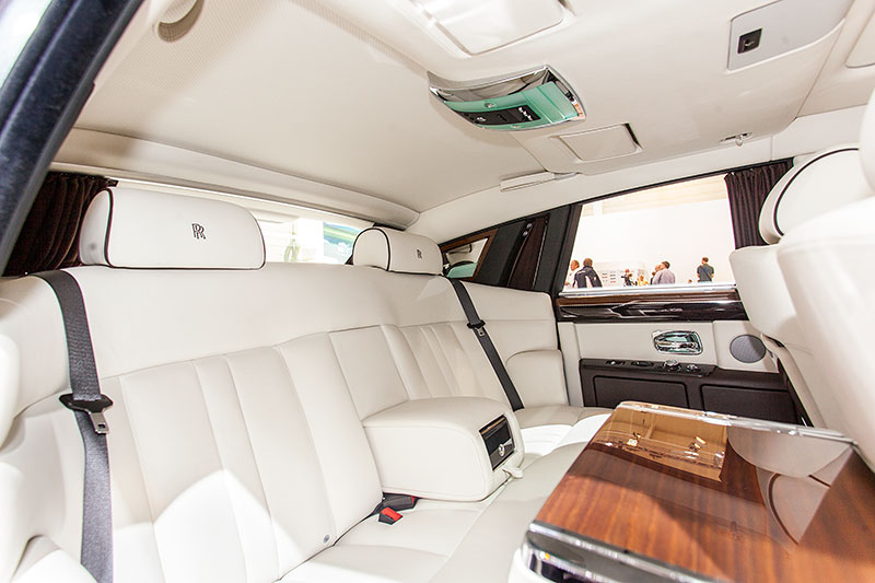 Rolls-Royce Phantom Series II, Interieur im Fond