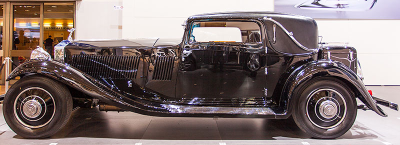Rolls-Royce Phantom II Continental Gurney Nutting Fixed Head Coupe, 5.080 mm lang, 1.728 kg schwer