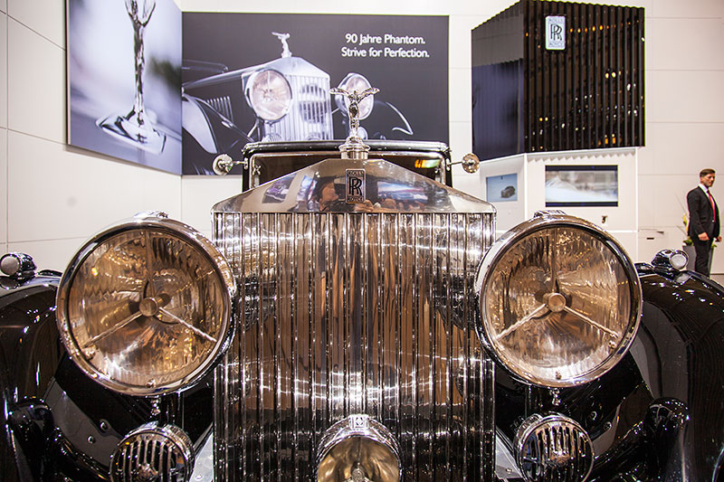 Rolls-Royce Phantom II Continental Gurney Nutting Fixed Head Coupe, Frontansicht