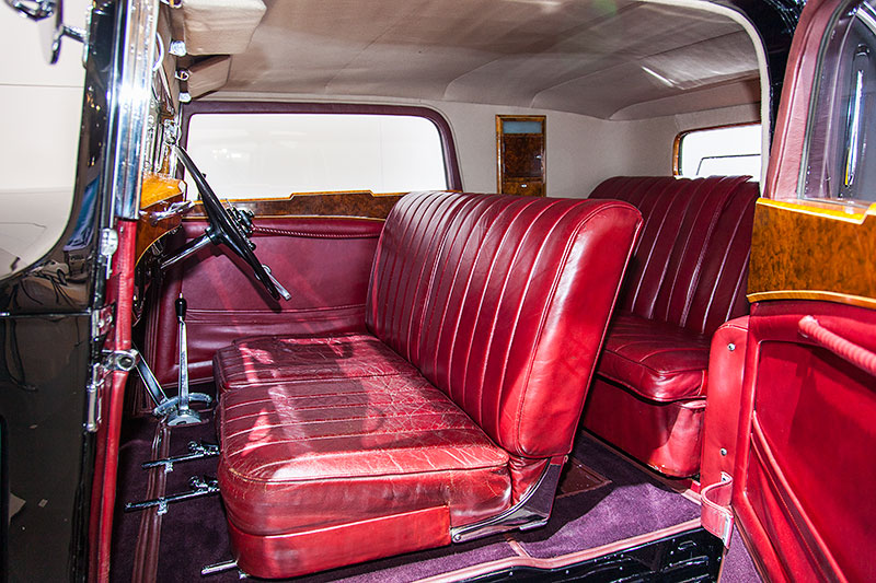 Rolls-Royce Phantom II Continental Gurney Nutting Fixed Head Coupe, Innenraum