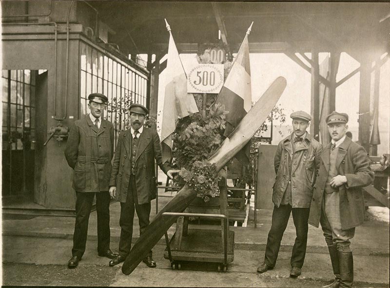 Produktionsjubilum BMW IIIa 1918