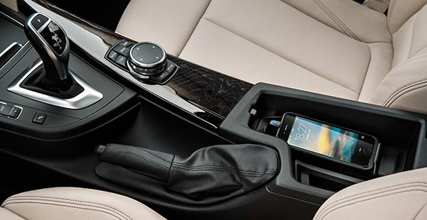 BMW 3er Gran Turismo, Modell Luxury Line, Mittelkonsole vorne