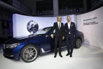 BMW Individual 7 Series meets Montblanc. Zaim Kamal (Creative Director Montblanc), Karim Habib (Leitung BMW Design Automobile)