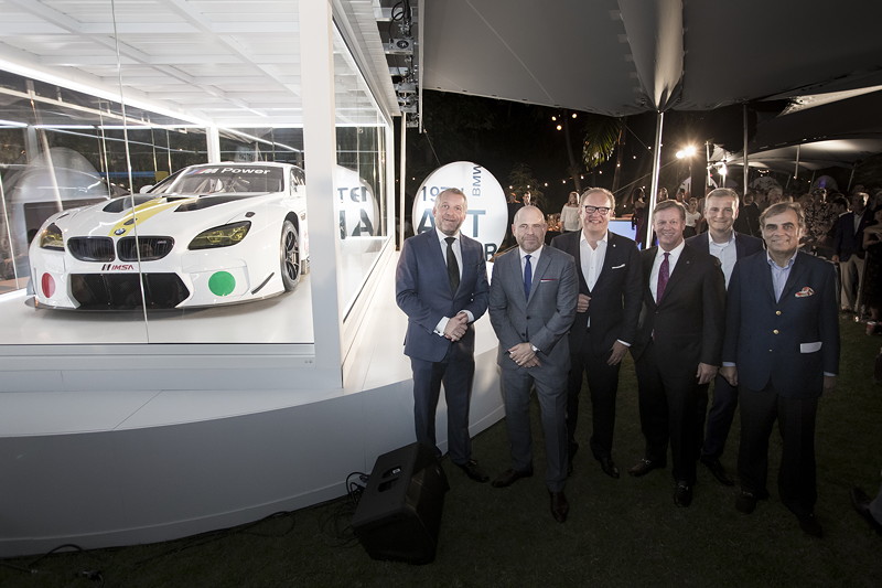 Das 19. BMW Art Car von John Baldessari - Weltpremiere im Botanical Garden, Miami Beach