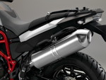 BMW F 700 GS, Auspuffanlage