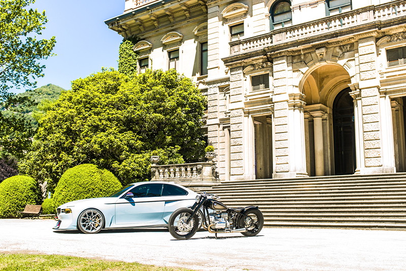 BMW Motorrad R 5 Hommage und BMW 2002 Hommage beim Concorso d'Eleganza Villa d'Este.
