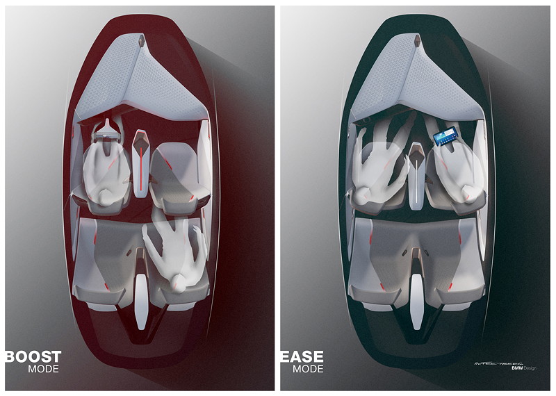 BMW VISION NEXT 100, Designzeichnung