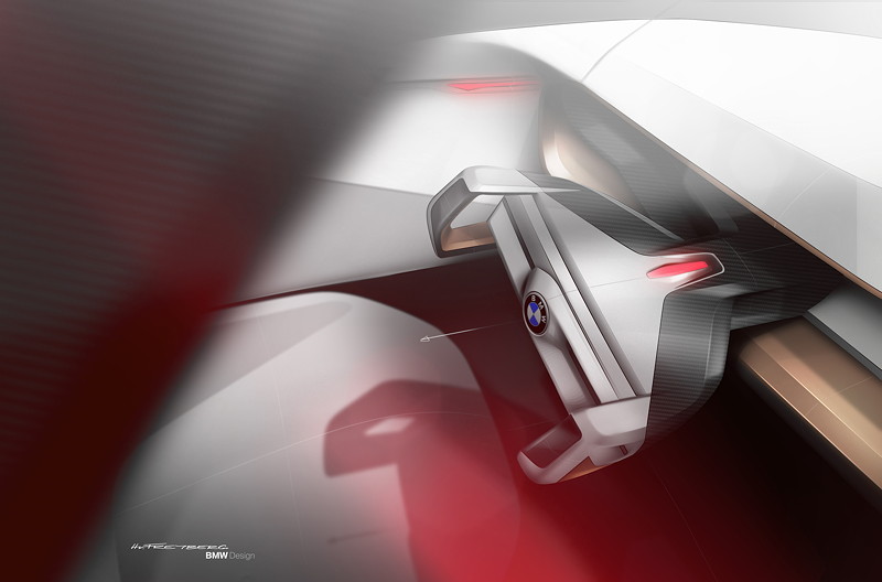 BMW VISION NEXT 100, Designzeichnung