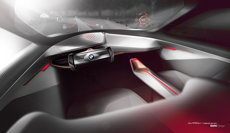 BMW VISION NEXT 100, Designzeichnung