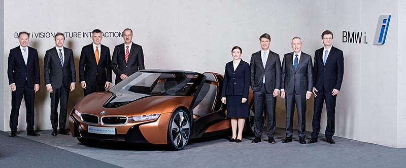 BMW Group Bilanzpressekonferenz am 16.03.2016 in der BMW Welt in Mnchen - Der Gesamtvorstand