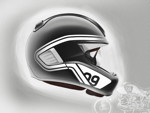 BMW Motorrad Konzept Helm mit Head-Up Display