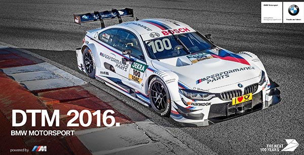 BMW in der DTM 2016.