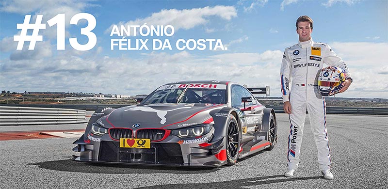 BMW in der DTM 2016: Ant�nio F�lix da Costa