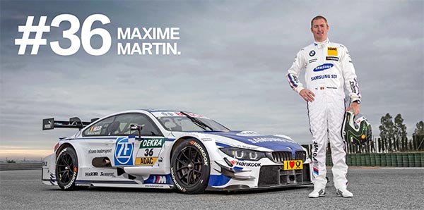 BMW in der DTM 2016: Maxime Martin