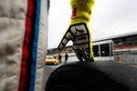 Hockenheim  04th April 2016. BMW Motorsport, ITR DTM Test, Mechanic Glowes, Pit Stop Training BMW Team RMG.