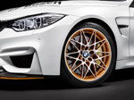 BMW M4 GTS DTM Safety Car, auf 19 Zoll M Leichtmetallrdern Sternspeiche 666 M Styling in Acit Orange mit Michelin Pilot Sport Cup 2 Bereifung