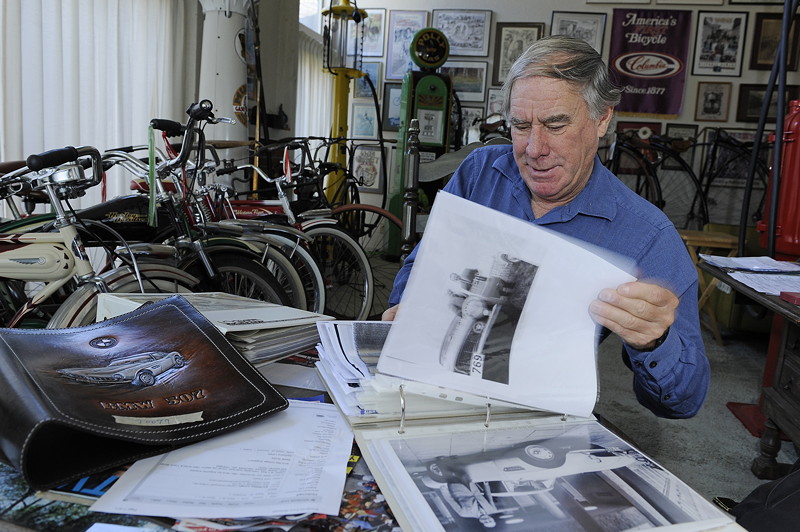 Elvis' BMW 507. Erster Kontakt mit Jack Castor im Jahr 2009.
