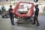 Restaurierung Elvis' BMW 507 - Demontage