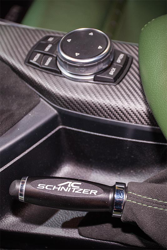 AC Schnitzer ACL2, mit AC Schnitzer Aluminium Handbremsgriff 