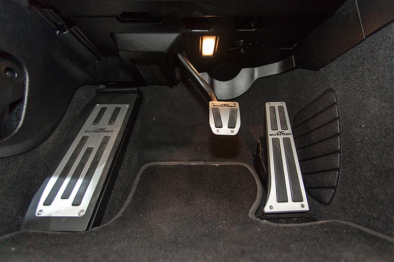 AC Schnitzer Aluminium Pedalerie, AC Schnitzer Aluminium Fu�st�tze