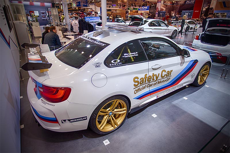 BMW M2 MotoGP Safety Car mit 272 kW (370 PS) Maximalleisung, max. Drehzahl: 7.000