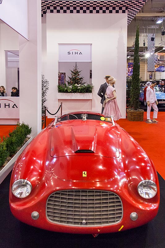 Ferrari 166 MM Spyder, Essen Motor Show 2016, 70 Jahre Ferrari Preview
