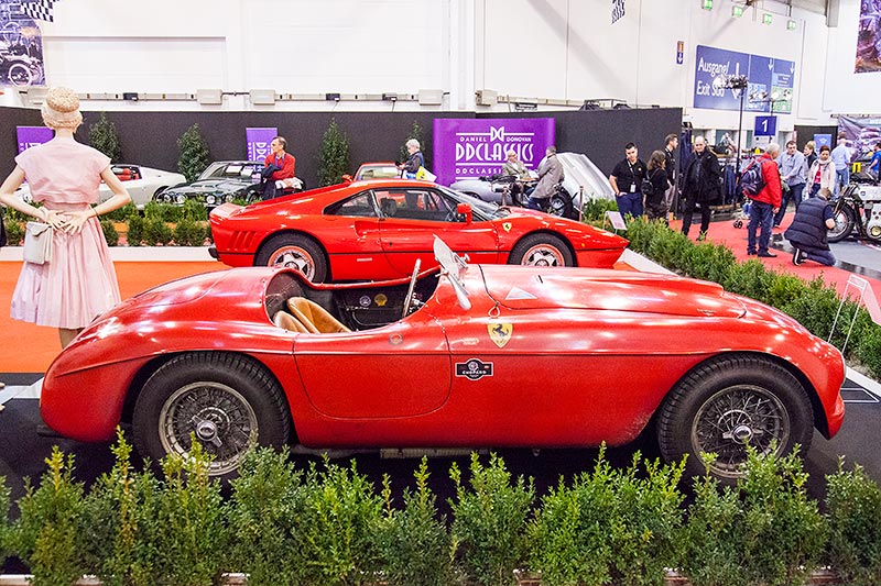 Ferrari 166 MM Spyder, Essen Motor Show 2016, 70 Jahre Ferrari Preview