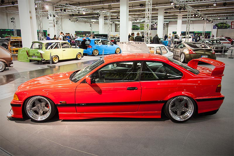BMW 328i Coup� (E36), Baujahr 1995, ausgestellt in der tuningXperience, Essen Motor Show 2016