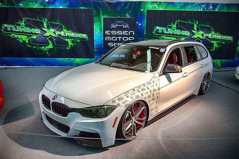 BMW 330d Touring (F31), Baujahr 2014, ausgestellt in der tuningXperience, Essen Motor Show 2016