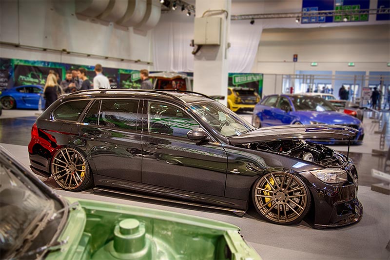 BMW 335i Touring (E91) mit ber 900 PS in der tuningXperience, Essen Motor Show 2016