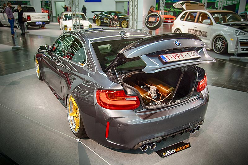 BMW M2 (F87), Baujahr 2016, ausgestellt in der tuningXperience, Essen Motor Show 2016