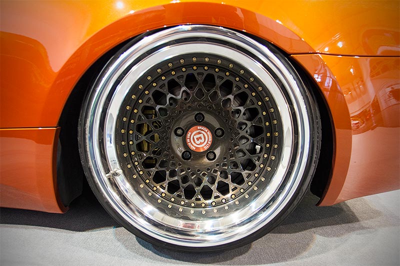 BMW M3 Coup� (E92), 3-teilige BBS 'EBB'-Rennsportfelgen in 10,5J x 19 Zoll, ET 25 mit 255/30 R19 Continental Reifen