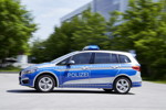 BMW auf der GPEC 2016: BMW 220d xDrive Gran Tourer als Polizeiauto