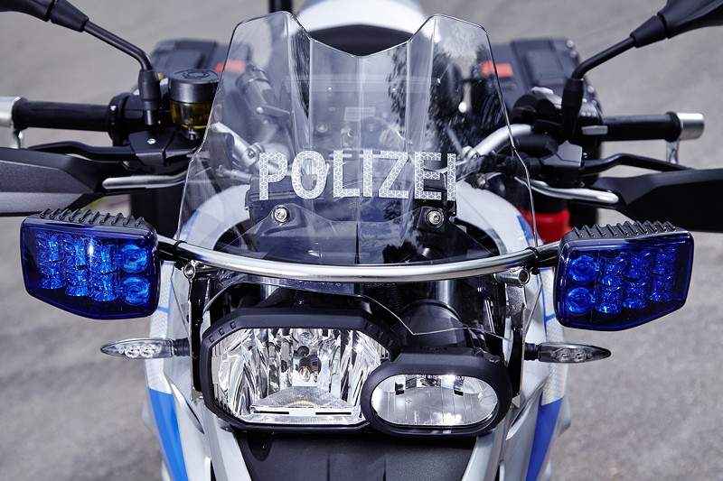 BMW auf der GPEC 2016: BMW F 700 GS, Polizei-Motorrad